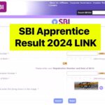 SBI Apprentice Result 2024, (लिंक जारी) Result and Marks @www.sbi.co.in