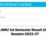 LNMU Part 1 Result 2023-27, (Link OUT) BA BSc BCom 1st Semester Result @lnmu.ac.in