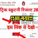 Bihar Board 10th Scrutiny Result 2024 Kaise Dekhen : मैट्रिक स्कूटनी का रिजल्ट जारी आज इस लिंक से देखें..