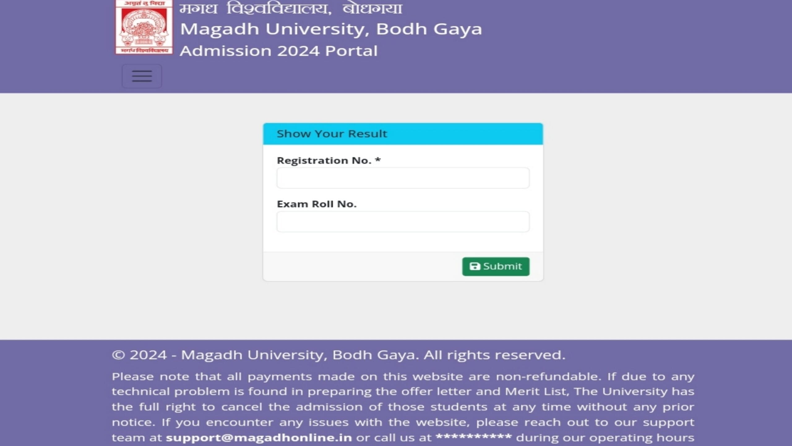 Magadh University Part 3 Result 2022-25 : मगध यूनिवर्सिटी पार्ट 3 रिजल्ट जारी चेक करें रिजल्ट