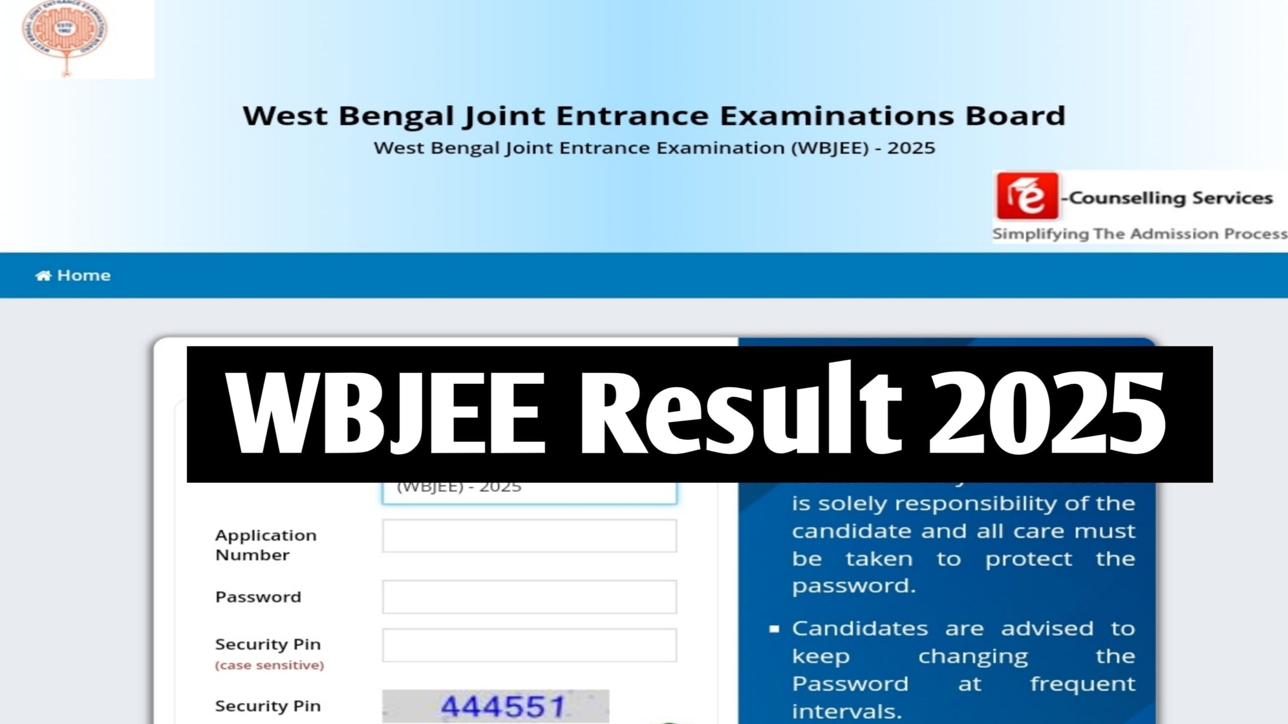 WBJEE Result 2025: Check West Bengal JEE Scorecard & Result Online